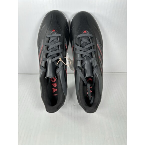 Size 8 Adidas Copa Pure 3 Club Mens FG MG Black Red Soccer Cleats NEW